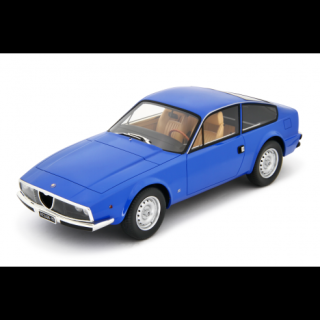 Alfa Romeo Giulia Coupé 1600 GT Junior Zagato 1972 Blu Medio Laudoracing 1:18 Resinemodell (Türen, Motorhaube... nicht zu öffnen!)